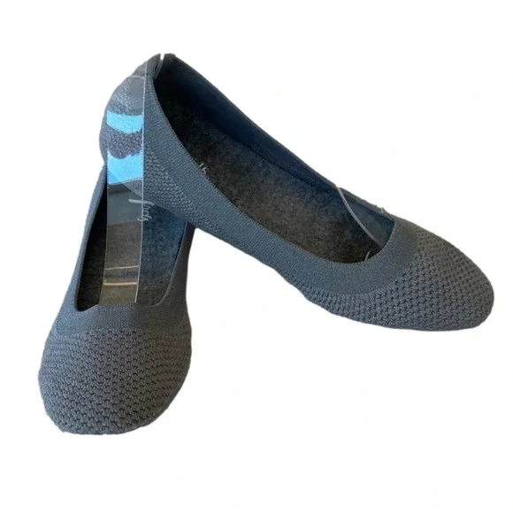 Allbirds Tree Breezer Grey Ballet Flat Slip on Women’s shoes size 7.5